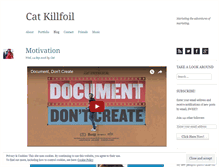 Tablet Screenshot of catkillfoil.com